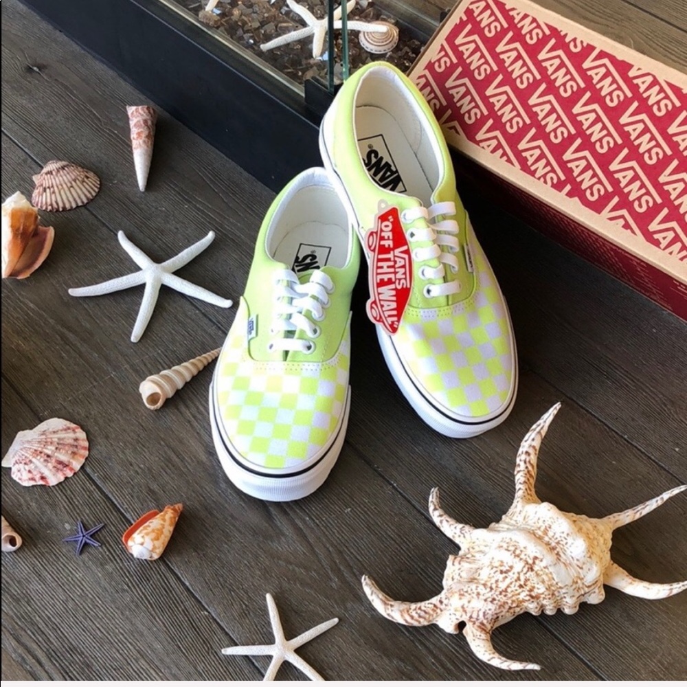 🌴🌼VANS- COOL Checkered 🌼🌴 - Picture 5 of 9